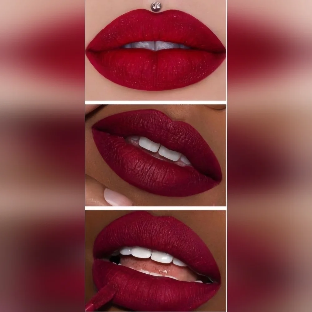 Jeffree Star Hi, How Are Ya Velour Liquid Lipstick Sparkle Glitter Bold Red NWT